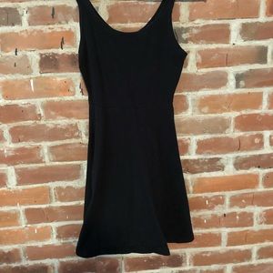 Black express dress xs size 0